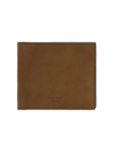 Tom Ford Nubuck Billfold Wallet - Men | Thumbnail 1