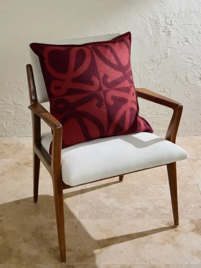 Loewe Anagram Wool and Cashmere-Blend Jacquard Cushion - Men