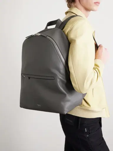 Tom Ford Leather Backpack - Men | Thumbnail 3