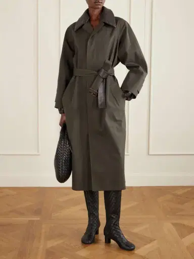 Bottega Veneta Atomic Intrecciato Leather Knee Boots | Thumbnail 4 Bottega Veneta Atomic Intrecciato Leather Knee Boots | Thumbnail 4