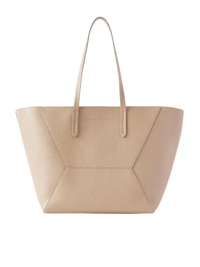 Textured-leather Tote
