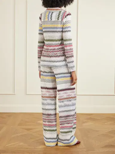 Missoni Striped Crochet-knit Blouse | Thumbnail 4 Missoni Striped Crochet-knit Blouse | Thumbnail 4