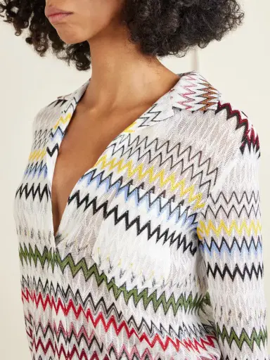 Missoni Striped Crochet-knit Blouse | Thumbnail 5 Missoni Striped Crochet-knit Blouse | Thumbnail 5