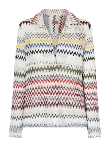 Missoni Striped Crochet-knit Blouse | Thumbnail 1 Missoni Striped Crochet-knit Blouse | Thumbnail 1