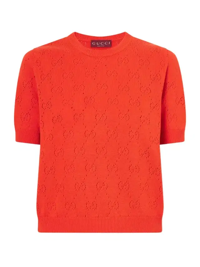 Perforated Silk And Cotton-blend Sweater