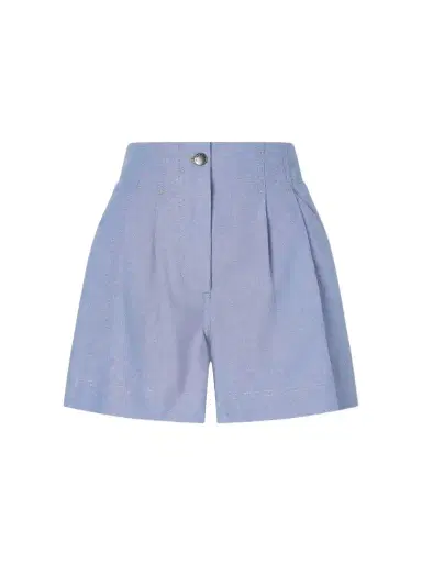 Moncler Grenoble Pleated Cotton-chambray Shorts | Thumbnail 1 Moncler Grenoble Pleated Cotton-chambray Shorts | Thumbnail 1