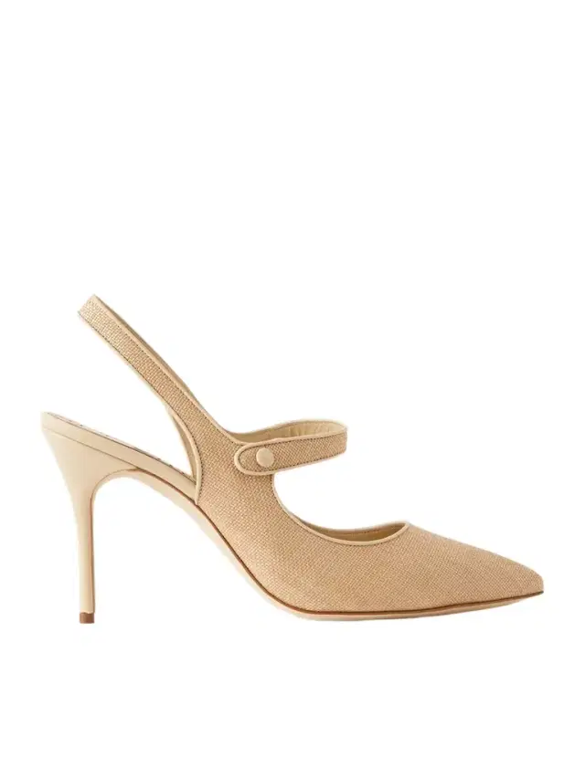 Campari 90 Suede Slingback Pumps