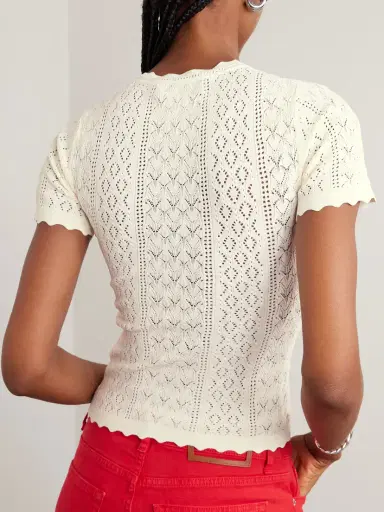 Sea Georgia Pointelle-knit Top | Thumbnail 3 Sea Georgia Pointelle-knit Top | Thumbnail 3