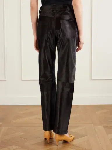 Khaite Callum Calf Hair Straight-leg Pants | Thumbnail 4