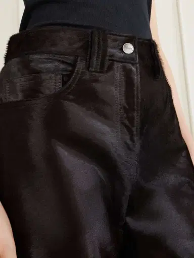 Khaite Callum Calf Hair Straight-leg Pants | Thumbnail 5