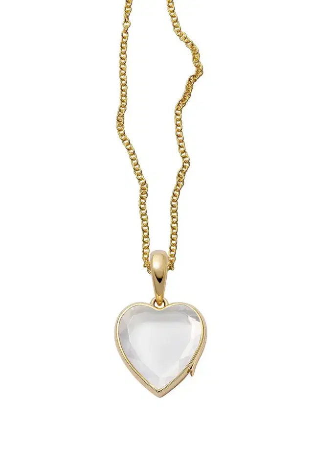 LOQUET Midi Heart Locket Necklace