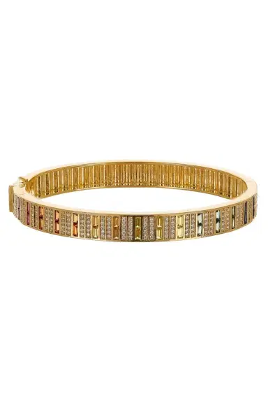 Sorellina Sapphire Diamond Bangle Bracelet | Thumbnail 1