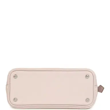 HERMÈS Hermes 1923 Bolide Mini Mauve Pale Verso Evercolor Palladium Hardware | Thumbnail 6
