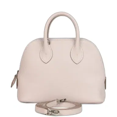 HERMÈS Hermes 1923 Bolide Mini Mauve Pale Verso Evercolor Palladium Hardware | Thumbnail 1