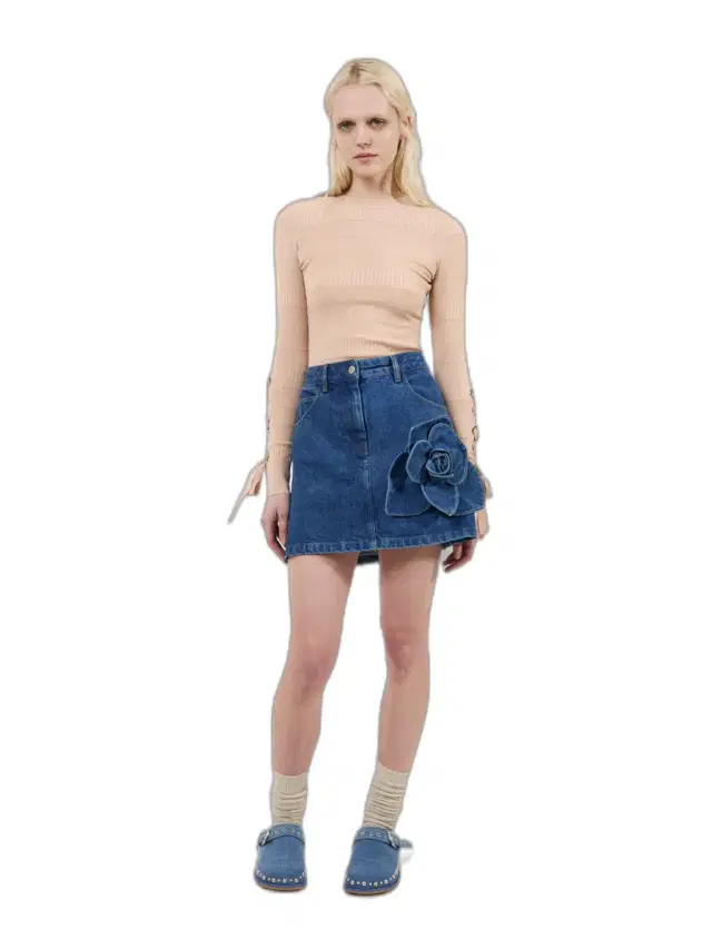 Aknvas The Denim Lucia miniskirt