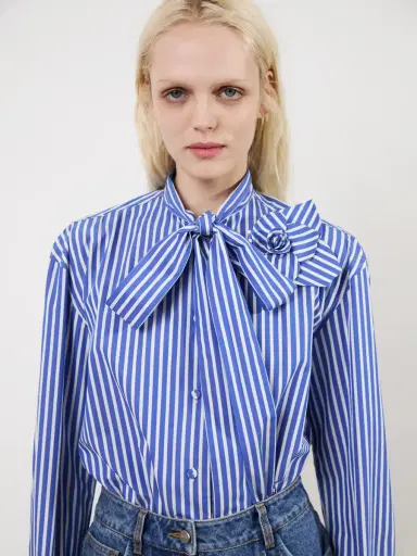 Aknvas The tied Flor shirt in | Thumbnail 2