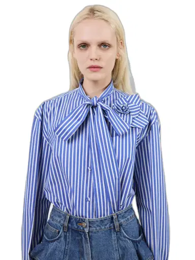 Aknvas The tied Flor shirt in | Thumbnail 1
