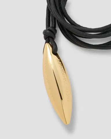 Jennifer Fisher Gabrielle Manifest Leather Cord Necklace | Thumbnail 2