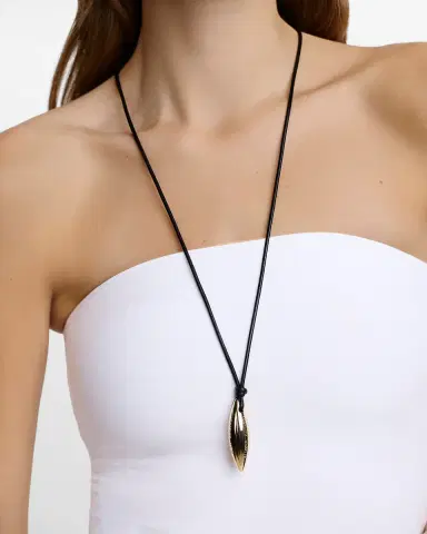 Jennifer Fisher Gabrielle Manifest Leather Cord Necklace | Thumbnail 1