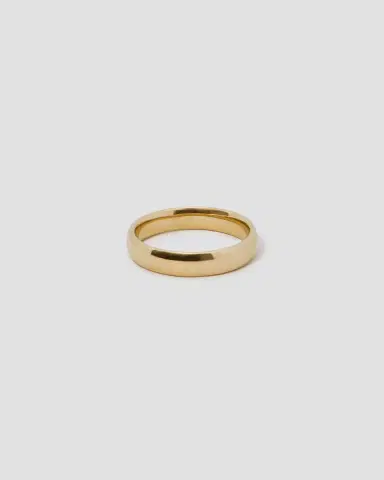 Jennifer Fisher 4mm Wedding Band in 18K Yellow Gold | Thumbnail 2