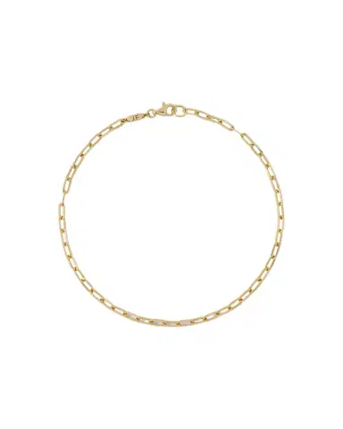 Jennifer Fisher Small Link Chain Anklet in 14K Yellow Gold | Thumbnail 1