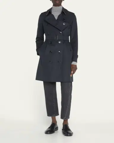 Burberry Kensington Heritage Belted Long Trench Coat | Thumbnail 2