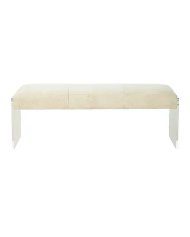 Interlude Home Wallis Shearling Bench | Thumbnail 1