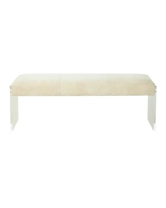 Wallis Shearling Bench