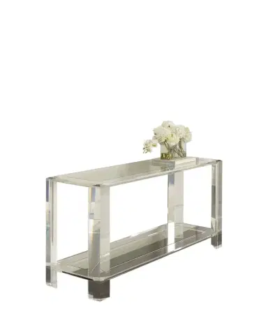 Interlude Home Surrey Acrylic Console Table | Thumbnail 1