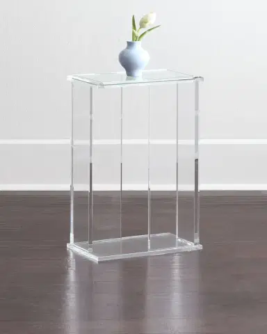 Interlude Home Chase Acrylic End Table | Thumbnail 2