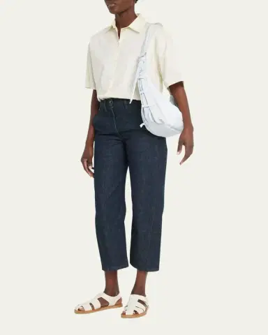 Lemaire Small Game Zip Nylon Shoulder Bag | Thumbnail 5 Lemaire Small Game Zip Nylon Shoulder Bag | Thumbnail 5