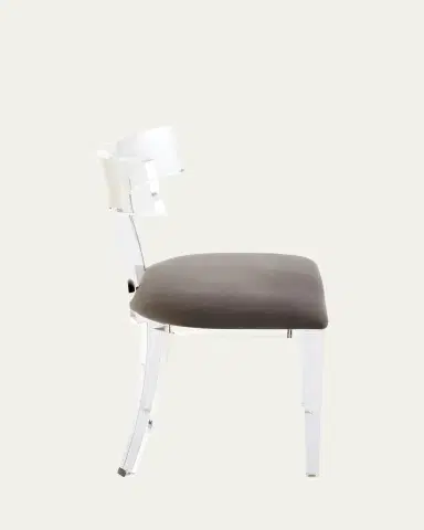Interlude Home Tristan Acrylic Klismos Chair | Thumbnail 2