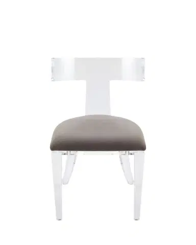 Interlude Home Tristan Acrylic Klismos Chair | Thumbnail 1