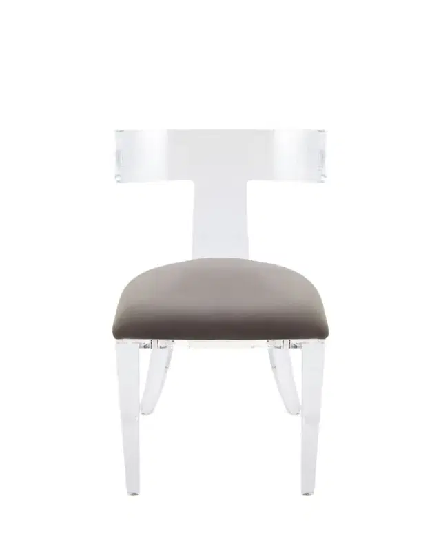 Interlude Home Tristan Acrylic Klismos Chair