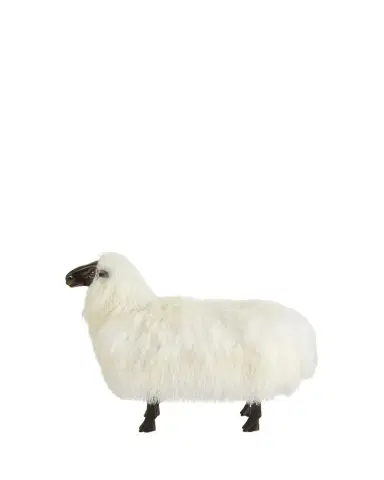 Interlude Home Magali Sheepskin Bench | Thumbnail 1