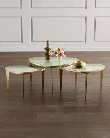 Interlude Home Trio of Jan Bunching Coffee Tables | Thumbnail 2 Interlude Home Trio of Jan Bunching Coffee Tables | Thumbnail 2