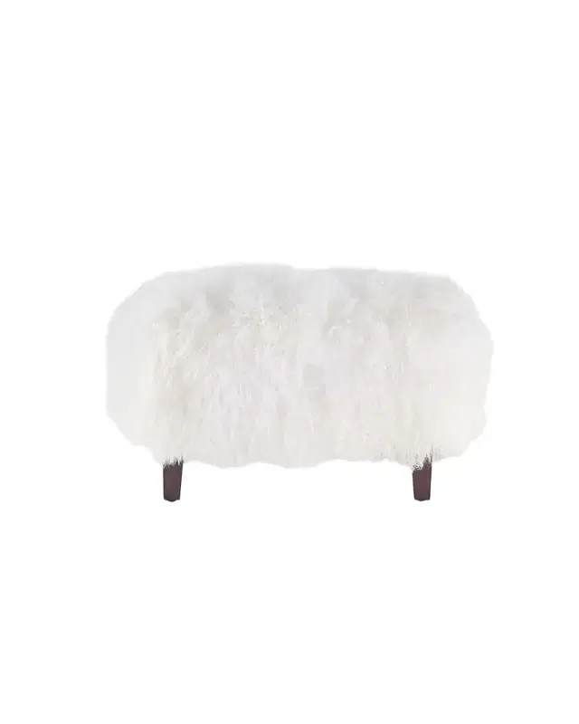 Royce Sheepskin Ottoman