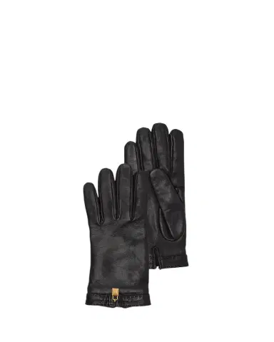 Loro Piana Nora Charm Leather Gloves | Thumbnail 1