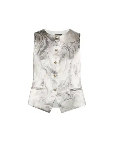 Giorgio Armani Watercolor-Print Slim Waistcoat | Thumbnail 1