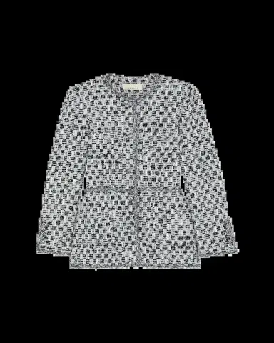 LIBEROWE Diya Metallic Tweed Single-Breasted Jacket | Thumbnail 2 LIBEROWE Diya Metallic Tweed Single-Breasted Jacket | Thumbnail 2