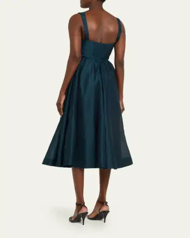 Zimmermann Rebellion Drape Midi Dress | Thumbnail 3 Zimmermann Rebellion Drape Midi Dress | Thumbnail 3