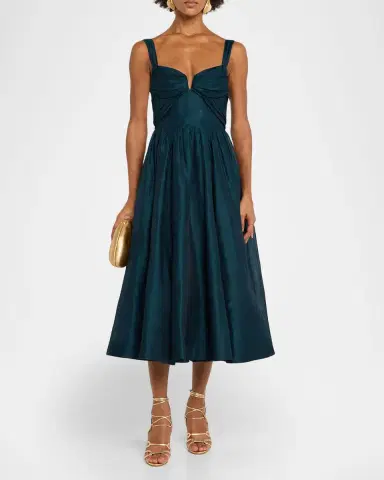 Zimmermann Rebellion Drape Midi Dress | Thumbnail 6 Zimmermann Rebellion Drape Midi Dress | Thumbnail 6