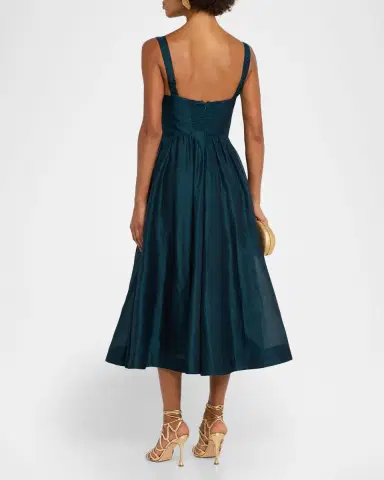 Zimmermann Rebellion Drape Midi Dress | Thumbnail 7 Zimmermann Rebellion Drape Midi Dress | Thumbnail 7