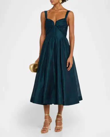 Zimmermann Rebellion Drape Midi Dress | Thumbnail 8 Zimmermann Rebellion Drape Midi Dress | Thumbnail 8