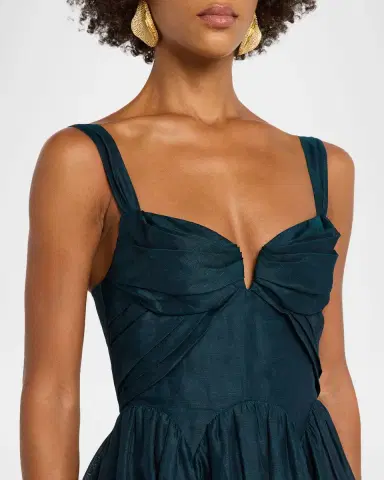 Zimmermann Rebellion Drape Midi Dress | Thumbnail 9 Zimmermann Rebellion Drape Midi Dress | Thumbnail 9
