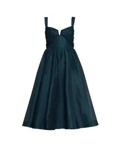 Zimmermann Rebellion Drape Midi Dress | Thumbnail 1 Zimmermann Rebellion Drape Midi Dress | Thumbnail 1