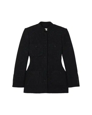 LIBEROWE Raja Metallic Wool Single-Breasted Jacket | Thumbnail 1