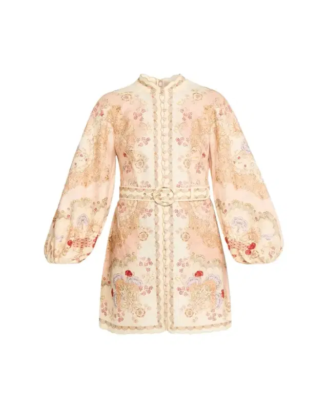 Daylight Long-Sleeve Mini Dress