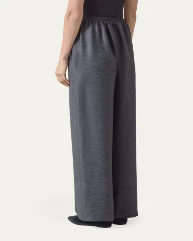 Eskandar Silk Flared Trousers | Thumbnail 3