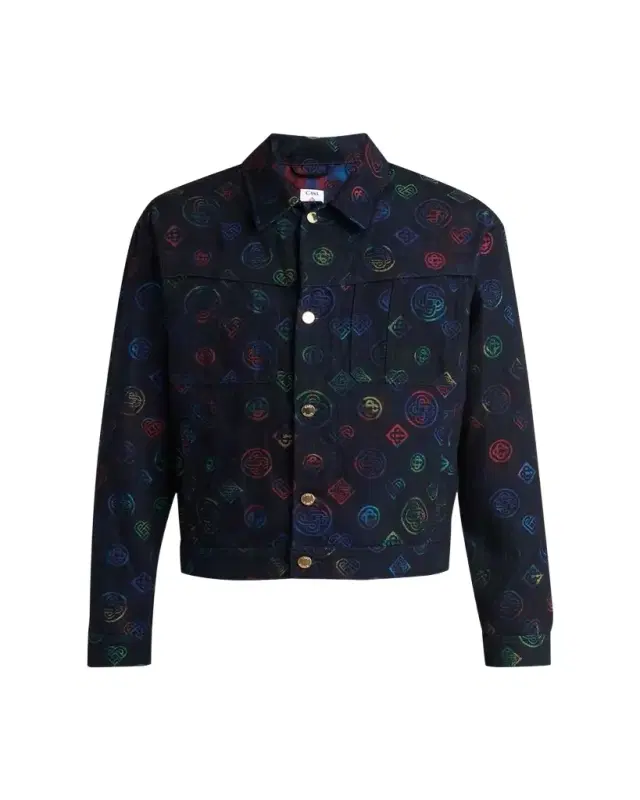 Men's Heat Map Denim Jacket